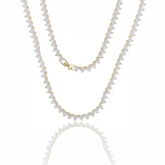 Gold  Women's Necklace - Picture 2 of 2